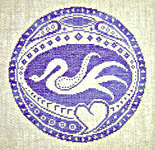 Click for more details of Swan Roundel (cross stitch) by The Workbasket