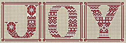 Click/tap for more details of Sweater Joy Blocks (cross stitch) by Erin Elizabeth Designs