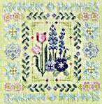 Click/tap for more details of Sweater Weather - Springtime Florals (cross stitch) by Robin Pickens