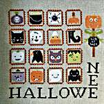 Click/tap for more details of Sweet Halloween (cross stitch) by Madame Chantilly