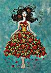 Click/tap for more details of Sweet Maple (cross stitch) by Meridian Designs
