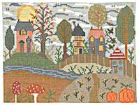 Click/tap for more details of Sweet Seasons Autumn (cross stitch) by Imaginating
