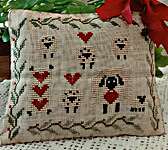 Click/tap for more details of Sweet Sheeping (cross stitch) by Nikyscreations