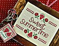 Click/tap for more details of Sweet Summertime (cross stitch) by Sweet Wing Studio