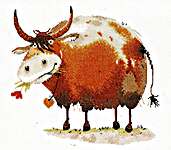 Click for more details of Symbol of the Year: Bull (cross stitch) by Oven Company