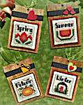 Click/tap for more details of Tags Of The Seasons (cross stitch) by Frony Ritter Designs
