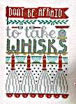 Click for more details of Take Whisks (cross stitch) by Hands On Design