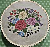 Click for more details of Tammie's Roses (cross stitch) by Vintage Needlearts