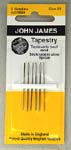 Tapestry/Cross Stitch Needles - pack of 6 sizes 24/26