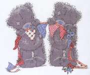 Click for more details of Tatty Teddy - Bunting Bears (cross stitch) by DMC Creative