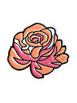 Click/tap for more details of Tea Rose Needle Minder (needle minders) by Letistitch