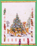 Click/tap for more details of Teddy Advent Calendar (cross stitch) by Eva Rosenstand