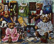 Click for more details of Teddy Bear Wear (cross stitch) by Merejka