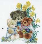Click for more details of Teddy Bears (cross stitch) by Thea Gouverneur