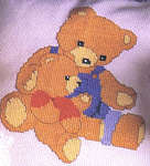 Click for more details of Teddy Bears in Cross Stitch (cross stitch) by Merehurst