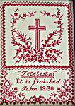 Click for more details of Tetelestai (cross stitch) by Quaint Rose Needlearts