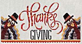 Click for more details of Thanks Giving (cross stitch) by Glendon Place