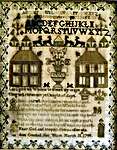 Click/tap for more details of The Ann Goodall Sampler (cross stitch) by Little House Needleworks