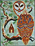 Click for more details of The Barn Owl (cross stitch) by Cottage Garden Samplings