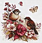 Click for more details of The Birds - Spring (cross stitch) by Luca - S