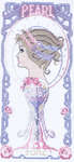 Click for more details of The Birthday Girls - June, Pearl (cross stitch) by Classic Embroidery