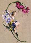 Click/tap for more details of The Bliss Fairy (cross stitch) by Mirabilia Designs