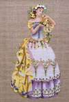 Click/tap for more details of The Blossom Harvest (cross stitch) by Mirabilia Designs
