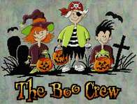 Click/tap for more details of The Boo Crew (cross stitch) by Stoney Creek