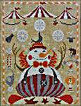 Click for more details of The Clown (cross stitch) by Cottage Garden Samplings
