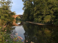 Click for more details of The Cluden Water Newbridge. (photograph) by Margaret Elliot