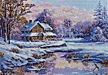 Click for more details of The First Snow (cross stitch) by Merejka