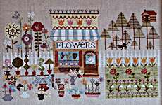 Click for more details of The Flowershop (cross stitch) by Thistles