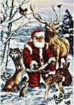 Click/tap for more details of The Forest Friends (cross stitch) by Luca - S