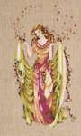 Click for more details of The Forest Goddess (cross stitch) by Mirabilia Designs