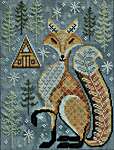 Click for more details of The Fox (cross stitch) by Cottage Garden Samplings