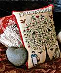 Click/tap for more details of The Friendship Tree (cross stitch) by Shakespeare's Peddler