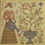 Click for more details of The Gardener (cross stitch) by Blackbird Designs