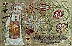 Click for more details of The Gardener (cross stitch) by Cottage Garden Samplings