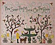 Click/tap for more details of The Gentle Rain (cross stitch) by The Blue Flower