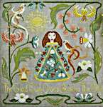 Click/tap for more details of The Glad Sun (cross stitch) by The Blue Flower