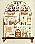 Click for more details of The Hive (cross stitch) by Little House Needleworks