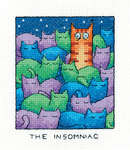 Click for more details of The Insomniac (cross stitch) by Peter Underhill