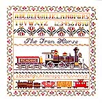 Click for more details of The Iron Horse (cross stitch) by Ginger & Spice
