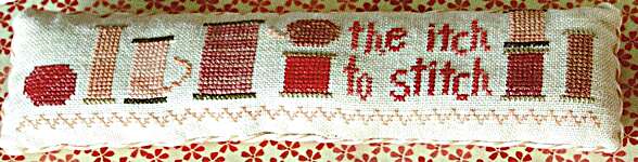 Click for more details of The Itch To Stitch (cross stitch) by October House