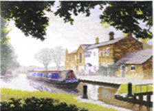 Click for more details of The Junction (cross stitch) by John Clayton