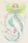 Click for more details of The Linen Fairy (cross stitch) by Nora Corbett