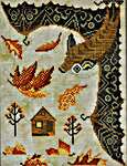 Click for more details of The Little Brown Bat (cross stitch) by Cottage Garden Samplings