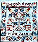 Click/tap for more details of The Mighty Oak (cross stitch) by Jan Hicks