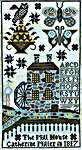 Click/tap for more details of The Mill House (cross stitch) by Kathy Barrick