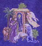 Click/tap for more details of The Nativity (cross stitch) by Glendon Place